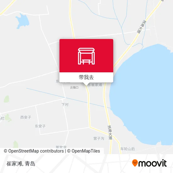 崔家滩地图