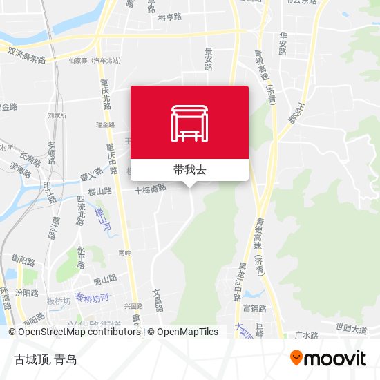 古城顶地图