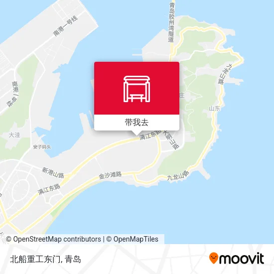 北船重工东门地图