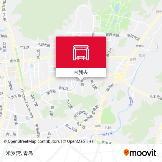 米罗湾地图
