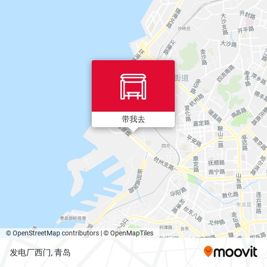 发电厂西门地图