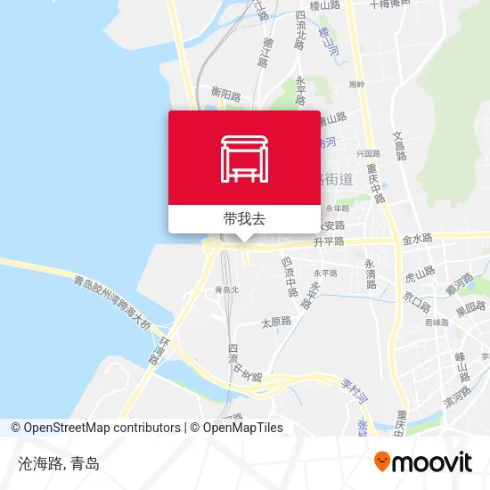 沧海路地图