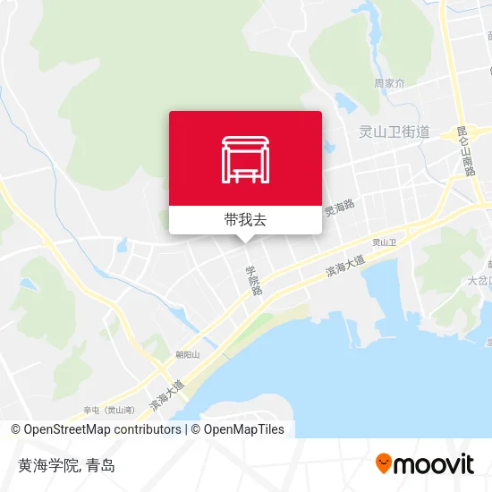 黄海学院地图