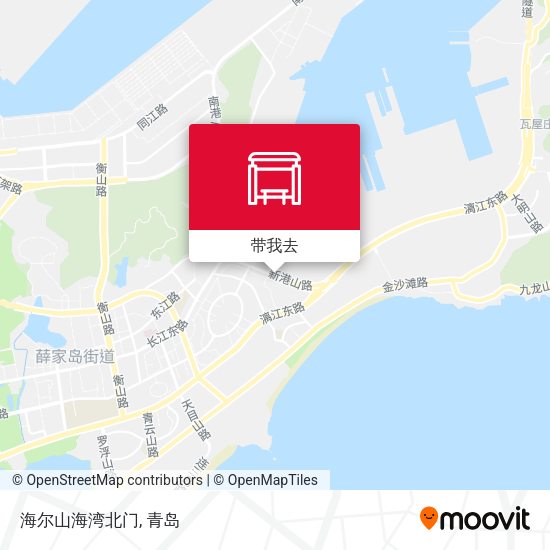 海尔山海湾北门地图