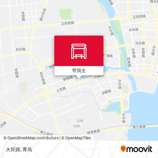 火炬路地图