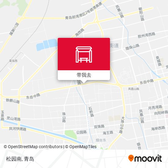 松园南地图