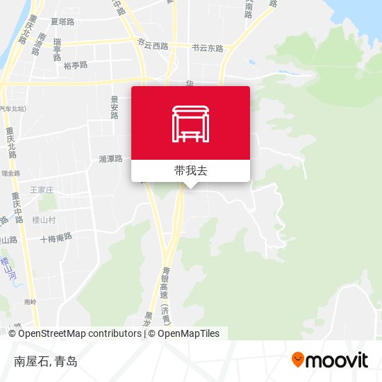 南屋石地图
