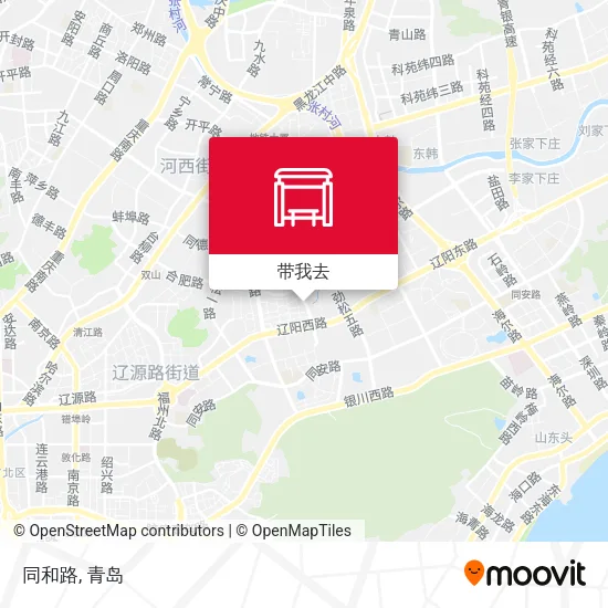同和路地图