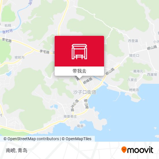 南崂地图