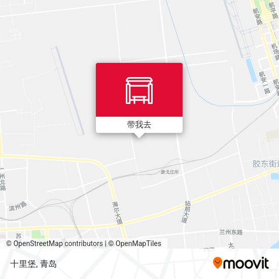 十里堡地图