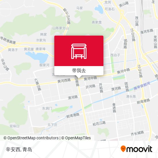 辛安西地图