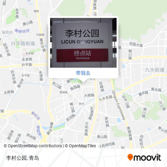 李村公园地图