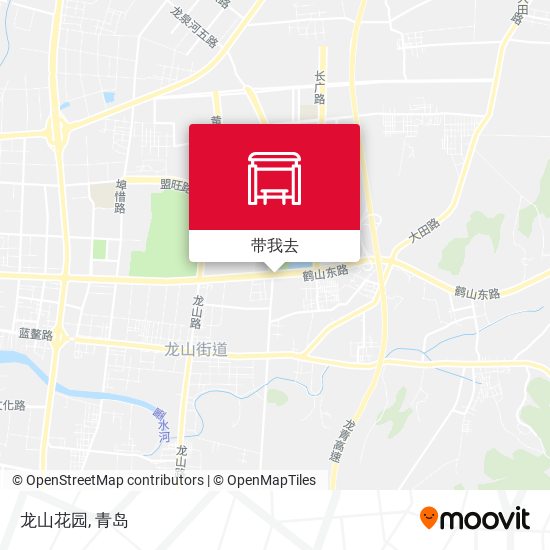 龙山花园地图