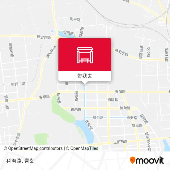 科海路地图
