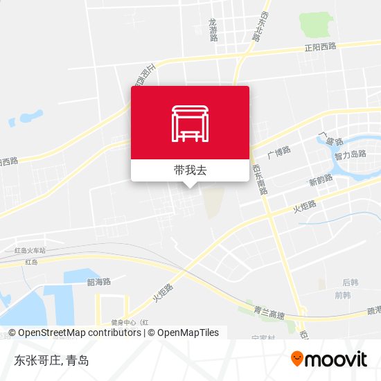 东张哥庄地图