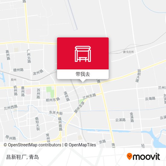 昌新鞋厂地图