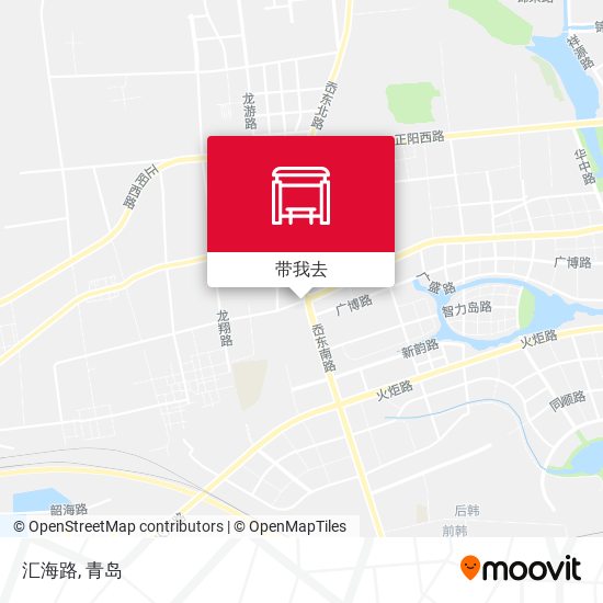 汇海路地图
