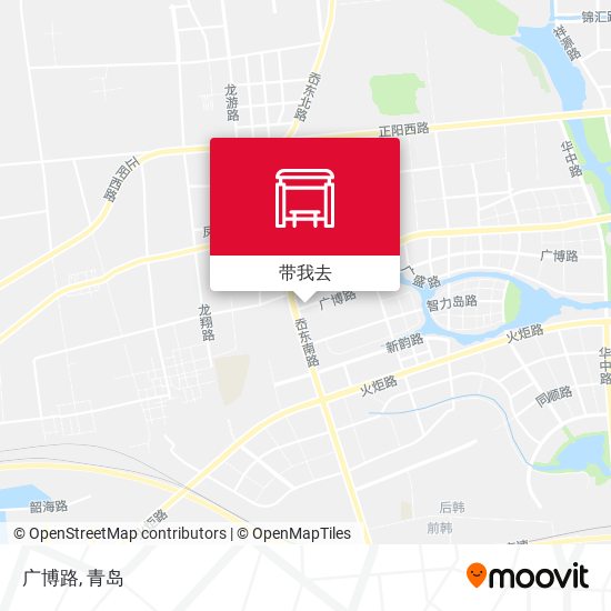 广博路地图