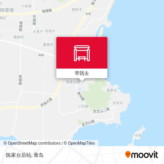陈家台后站地图