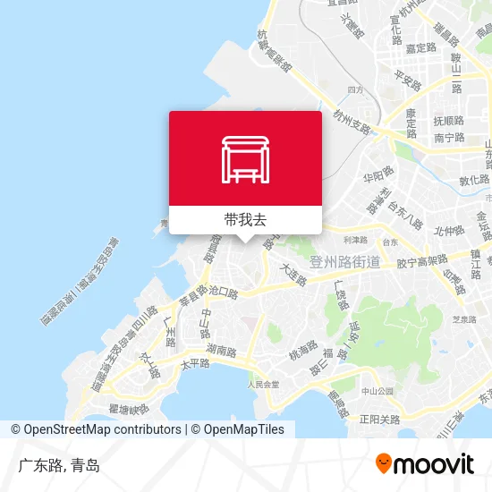广东路地图
