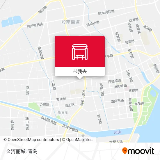 金河丽城地图