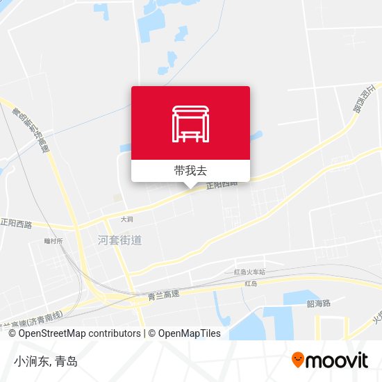 小涧东地图