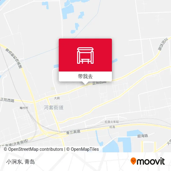 小涧东地图