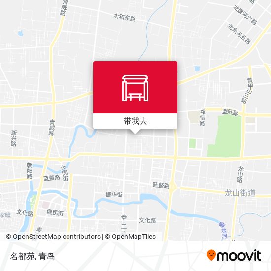 名都苑地图