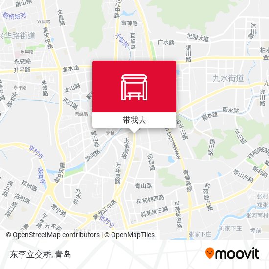 东李立交桥地图