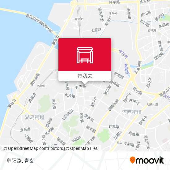 阜阳路地图