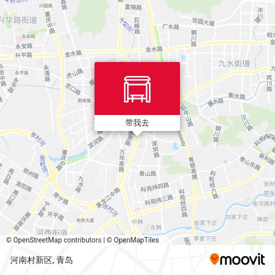 河南村新区地图