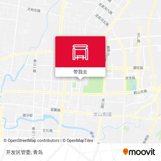 开发区管委地图
