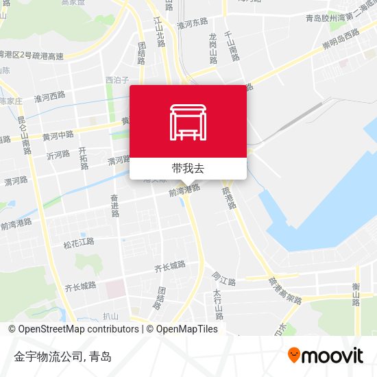 金宇物流公司地图