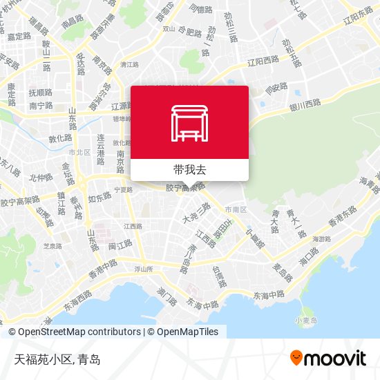 天福苑小区地图