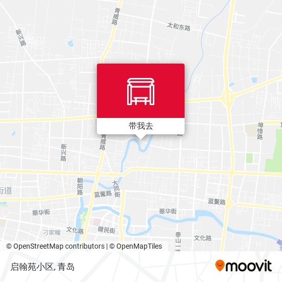 启翰苑小区地图