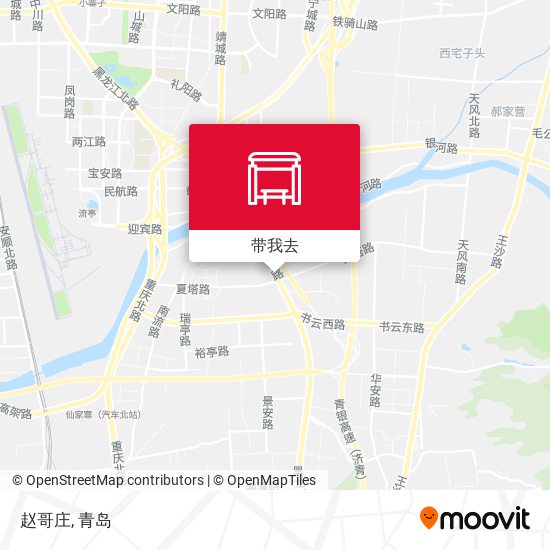 赵哥庄地图