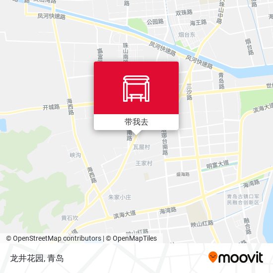龙井花园地图
