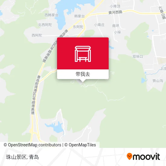 珠山景区地图