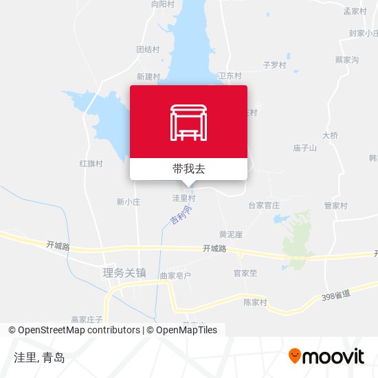 洼里地图