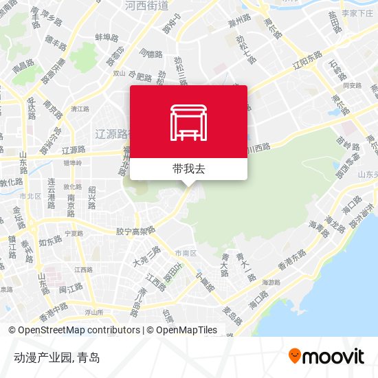 动漫产业园地图