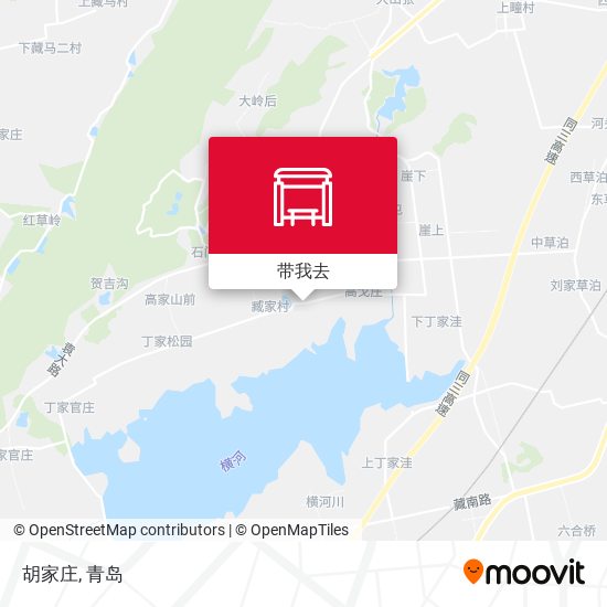 胡家庄地图