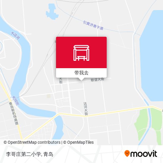 李哥庄第二小学地图