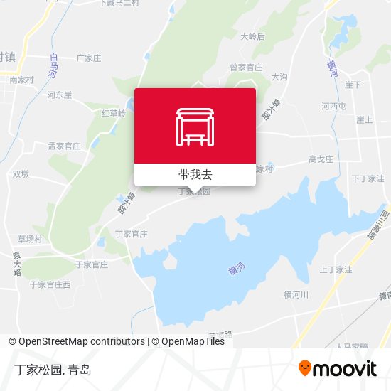 丁家松园地图