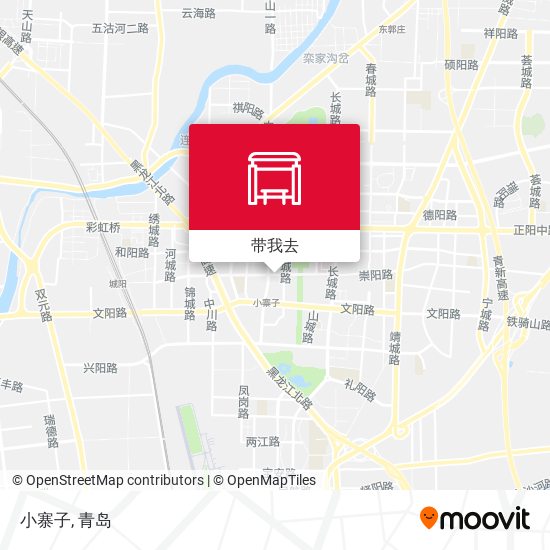 小寨子地图