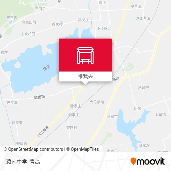 藏南中学地图