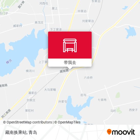藏南换乘站地图