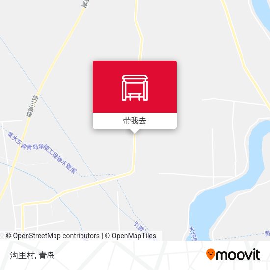 沟里村地图