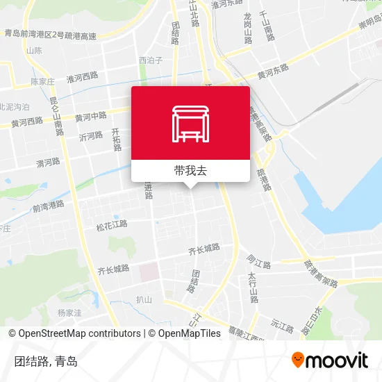 团结路地图