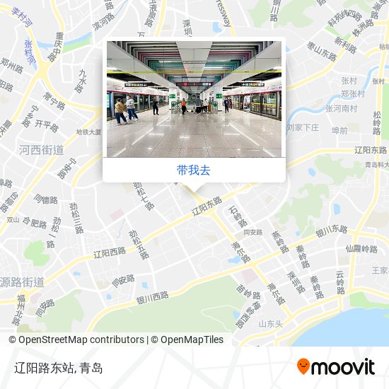 辽阳路东站地图