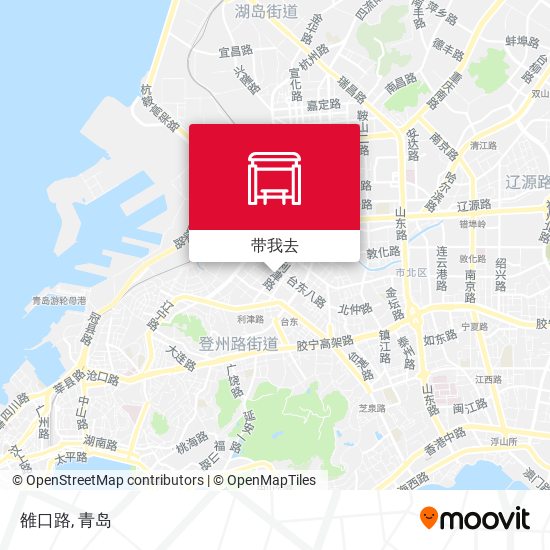 雒口路地图